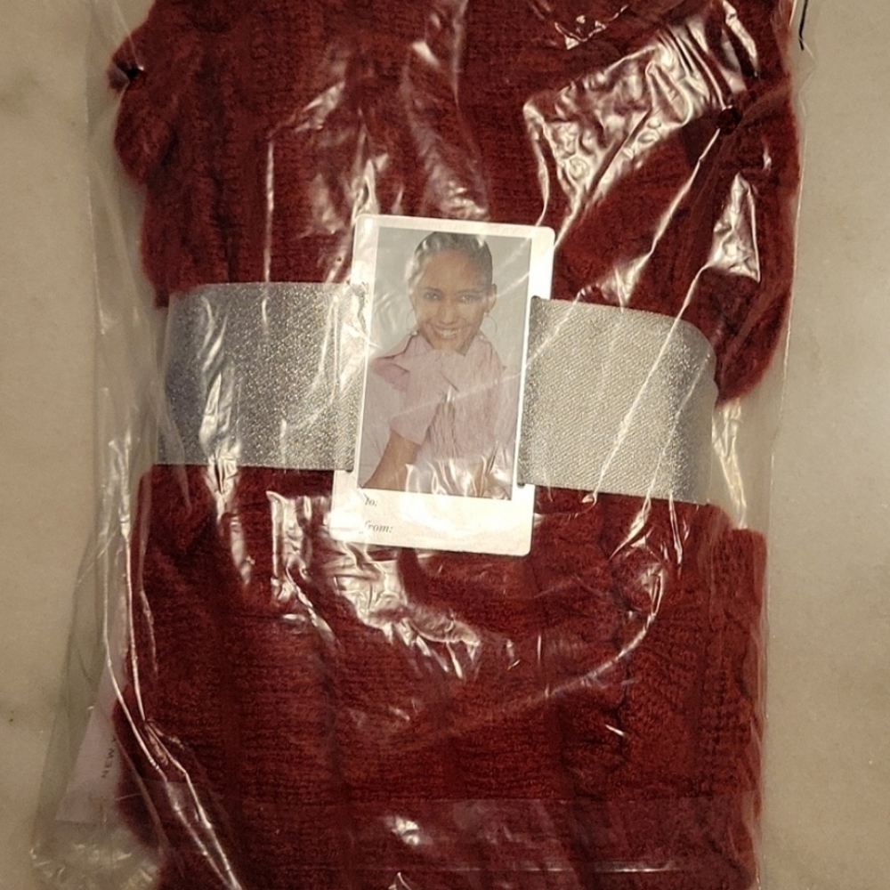New York & Company scarf and glove